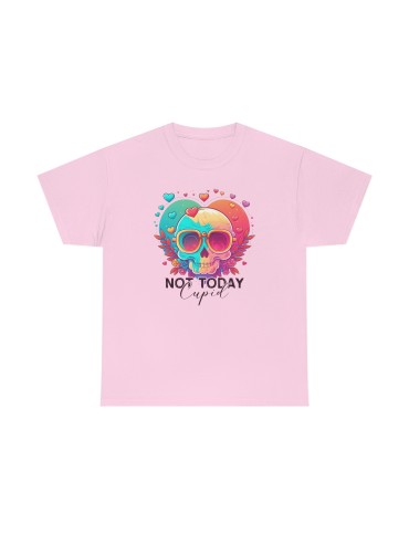 "Not Today Cupid" #1 - Unisex Heavy Cotton Tee